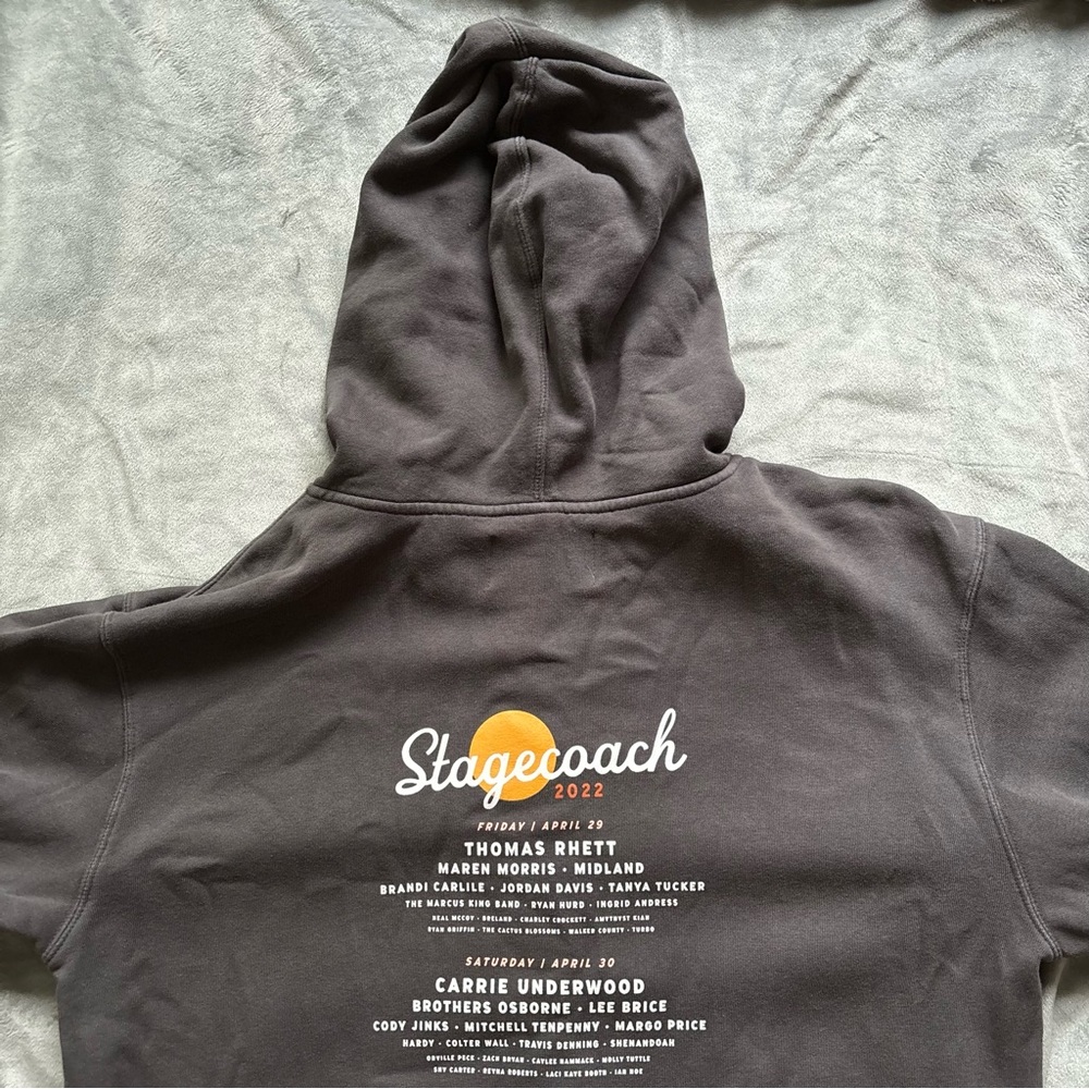 Stagecoach 2023 Zip Up Hoodie